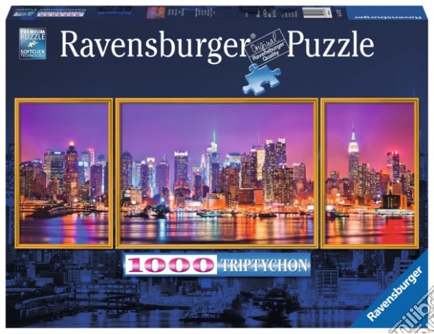 Ravensburger 19792 - Puzzle 1000 Pz - Trittico Di New York puzzle di Ravensburger