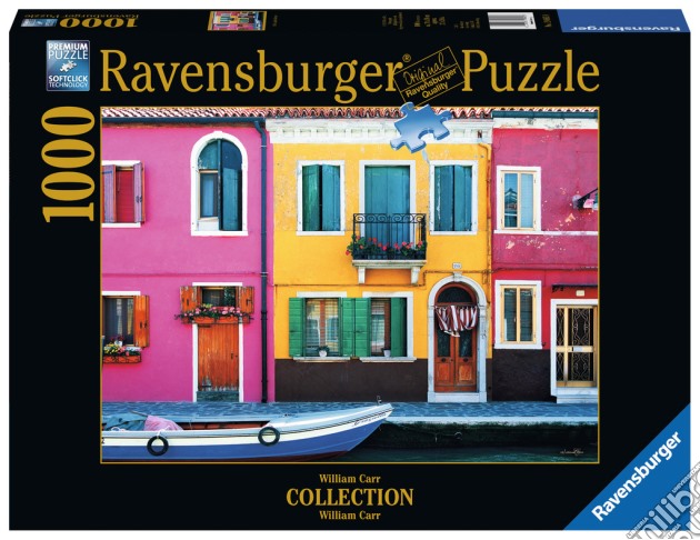 Ravensburger 19865 - Puzzle 1000 Pz - 185 Graziella, Burano puzzle di Ravensburger