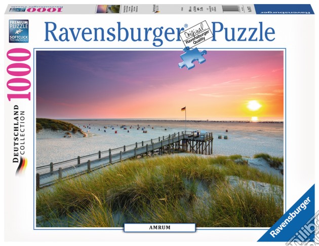 Ravensburger: 19877 - Puzzle 1000 Pz - Tramonto Su Amrum puzzle di Ravensburger