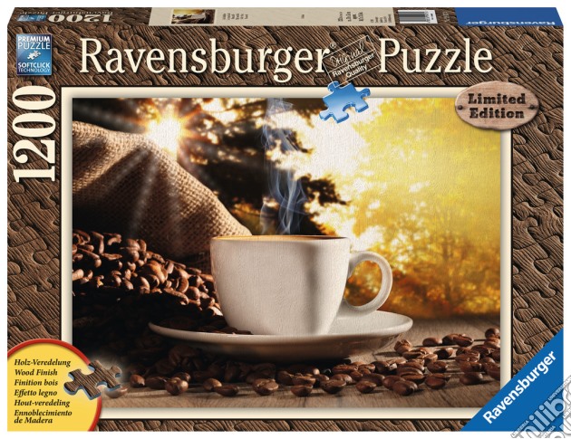 Ravensburger 19917 - Wooden Puzzle 1200 Pz - Pausa Caffe' puzzle di Ravensburger