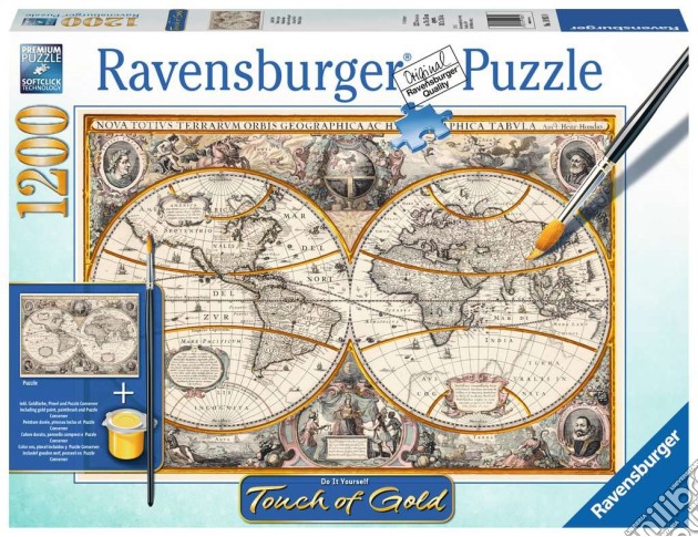 Ravensburger 19931 - Touch Of Gold 1200Pz - Mondo Antico gioco di Ravensburger