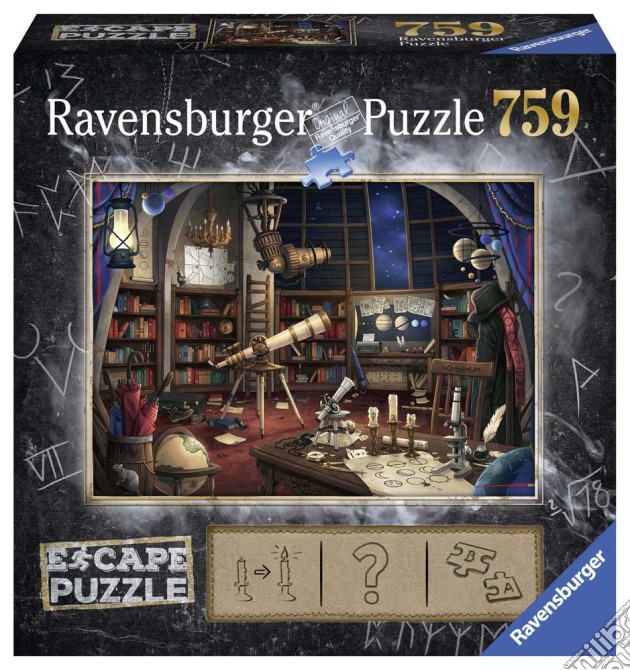 Ravensburger 19956 - Puzzle Escape 759 Pz - L'Osservatorio Magico puzzle di Ravensburger