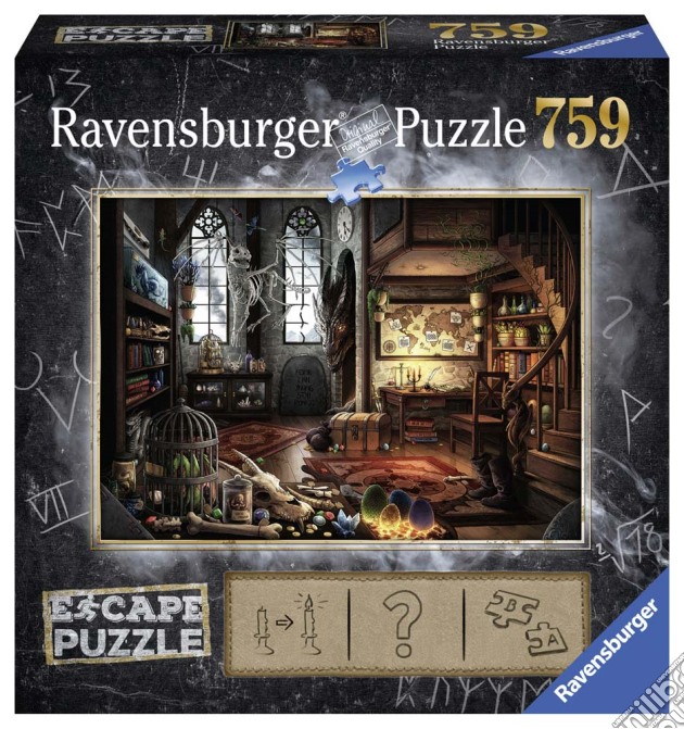 Ravensburger 19960 - Puzzle Escape 759 Pz - Drago puzzle di Ravensburger