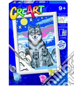 Ravensburger: Creart Serie E - Lupi Al Chiaro Di Luna giochi