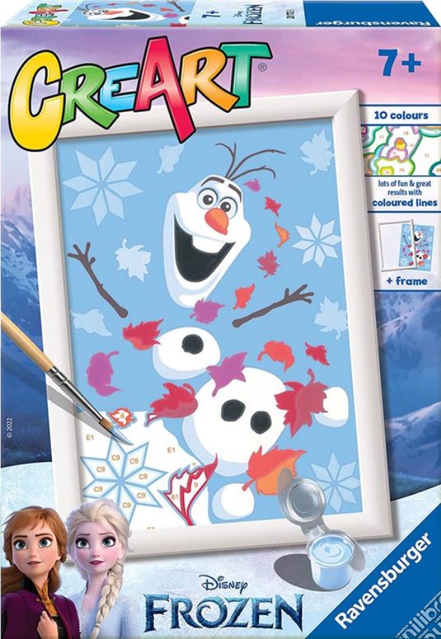 Ravensburger: Creart Serie E - Frozen: Cheerful Olaf gioco