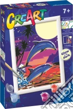 Ravensburger: Creart Serie E Classic - Delfini Al Chiaro Di Luna giochi