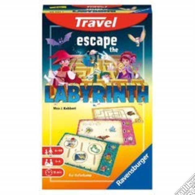 Ravensburger 20567 7 - Travel Game - Escape The Labyrinth gioco