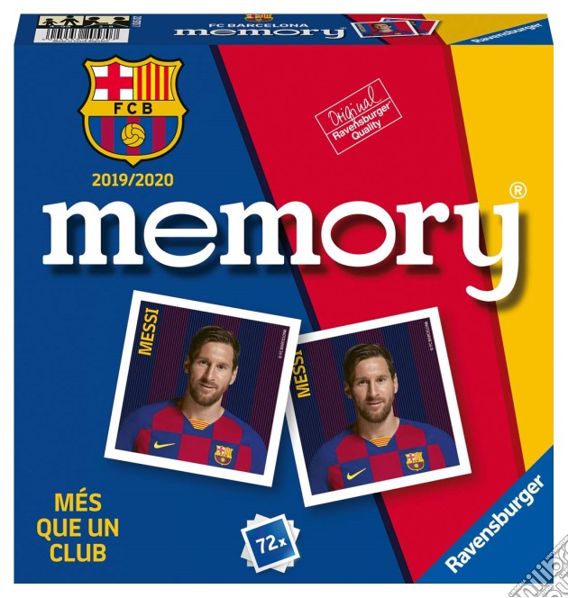 Ravensburger 20570 7 - Memory - Fc Barcelona gioco