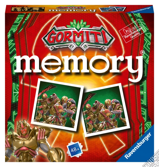 Ravensburger 20609 4 - Mini Memory - Gormiti gioco