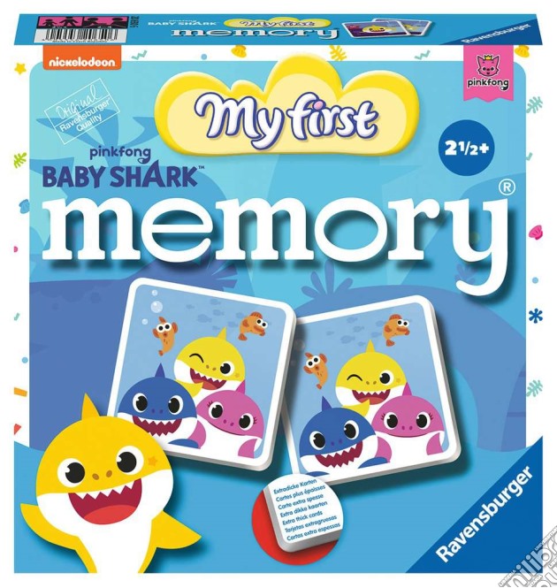 Ravensburger 20650 6 - My First Memory Baby Shark gioco