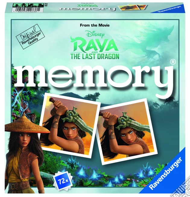 Ravensburger: 20738 1 Memory Raya Disney gioco