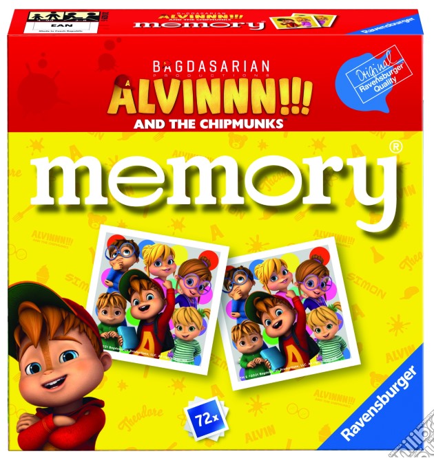 Ravensburger: 20829 6  Memory Alvin gioco