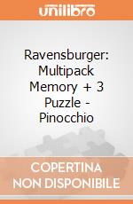 Ravensburger: Multipack Memory + 3 Puzzle - Pinocchio puzzle