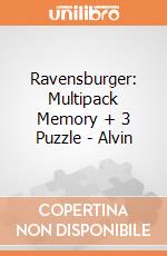 Ravensburger: Multipack Memory + 3 Puzzle - Alvin puzzle