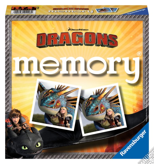 Ravensburger 21118 - Memory - Dragons gioco di Ravensburger