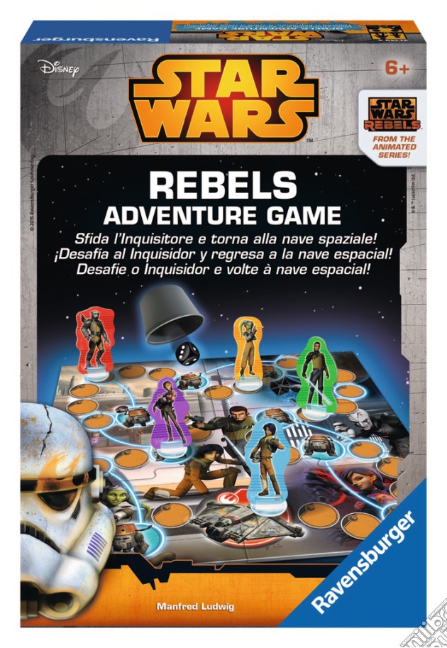 Ravensburger 21149 - Star Wars - Rebels - Avventure Sul Pianeta Lothal gioco di Ravensburger