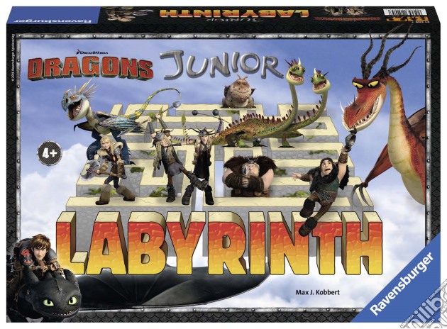Ravensburger 21205 - Dragons Junior Labyrinth gioco di Ravensburger
