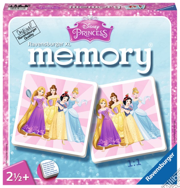Ravensburger 21222 - Memory XL - Principesse Disney gioco di Ravensburger