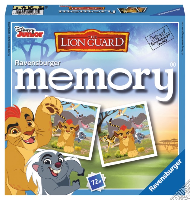 Ravensburger 21238 - Memory - Lion Guard gioco di Ravensburger