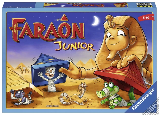 Ravensburger - Faraon 25° Anniversario | Gioco Da Tavolo Strategico Per Bambini Da 7 Anni In Su | 1-5 Giocatori | Edizione Speciale