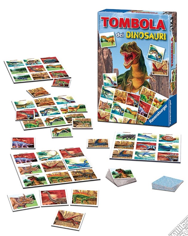Ravensburger 22045 - Tombola Dei Dinosauri gioco di Ravensburger