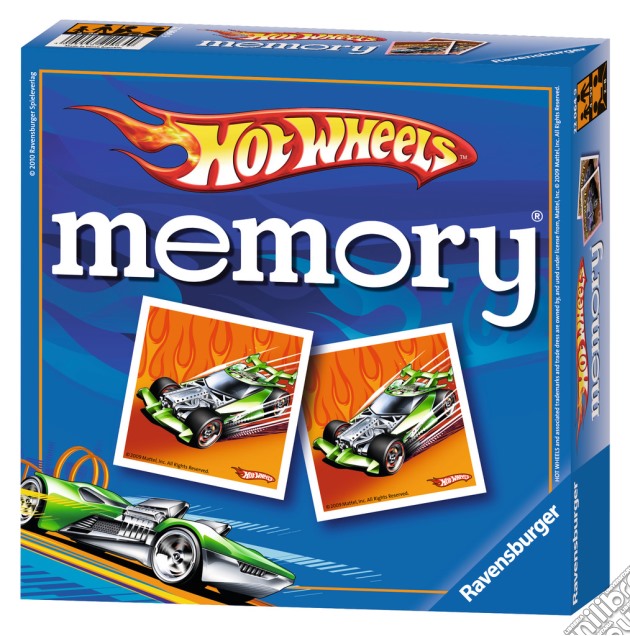 Mhw memory® hotwheels (4-99 anni) gioco di RAVENSBURGER
