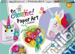 Ravensburger: Be Creative Midi Xl - Paper Art Fiori E Unicoro giochi