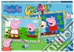 Peppa Pig: Ravensburger - Creart Serie Junior: 2 X Peppa Pig giochi