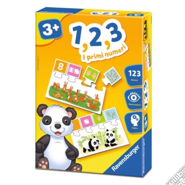 Ravensburger 24104 - Learning Games - 1,2,3 - I Primi Numeri gioco di Ravensburger