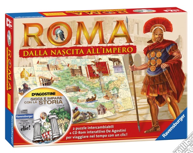Roma e il suo impero + cd (8+ anni) gioco di RAVENSBURGER