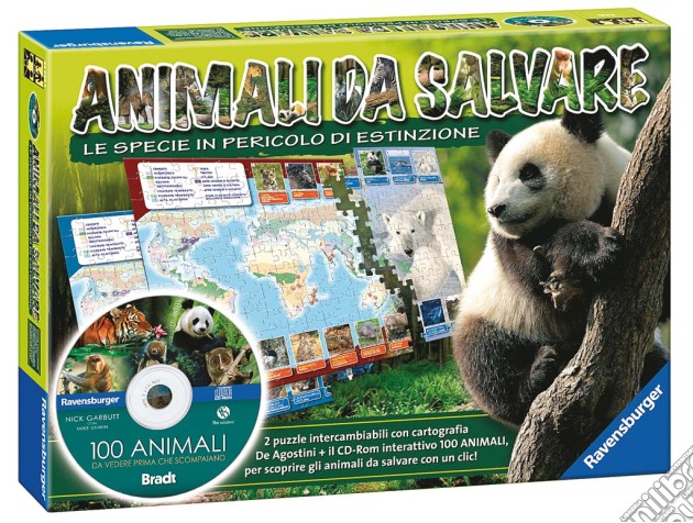 Animali da salvare + cd gioco di RAVENSBURGER