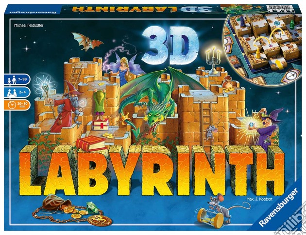 Ravensburger 26113 0 - Labirinto 3D gioco