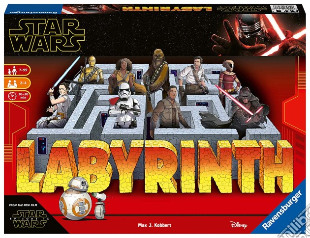 Ravensburger - 26137 6 - Labyrinth Star Wars 9 gioco