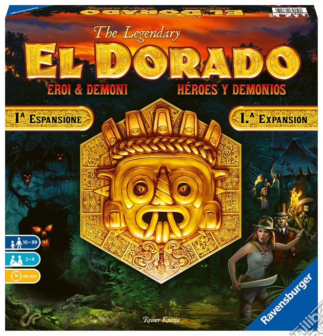 Ravensburger 26855 9 - El Dorado - Eroi E Demoni gioco