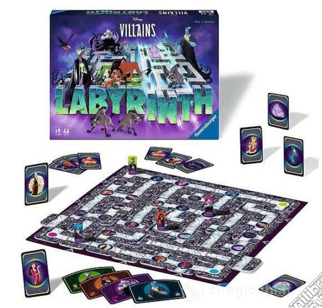 Ravensburger: Labirinto Family - Villains gioco