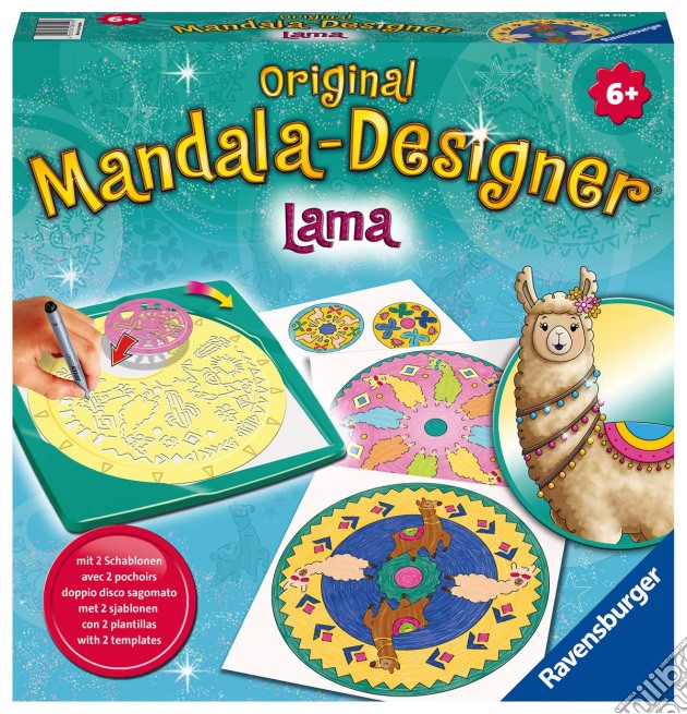 Ravensburger 28519 8 - Mandala Designer - Lama gioco