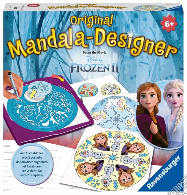 Ravensburger - 29026 0 - Mandala Designer - Frozen 2 gioco