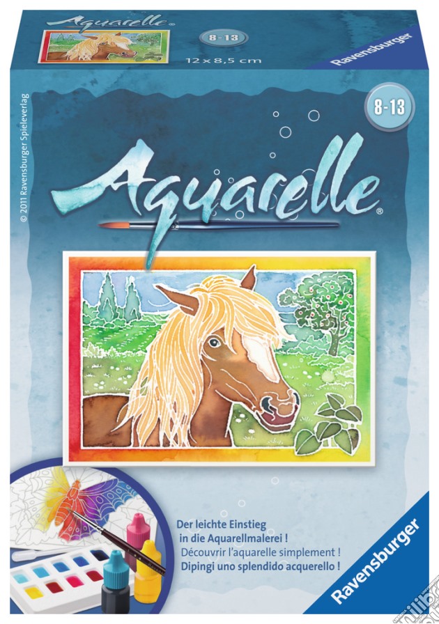 Aquarelle - serie mini - cavallo gioco di RAVENSBURGER