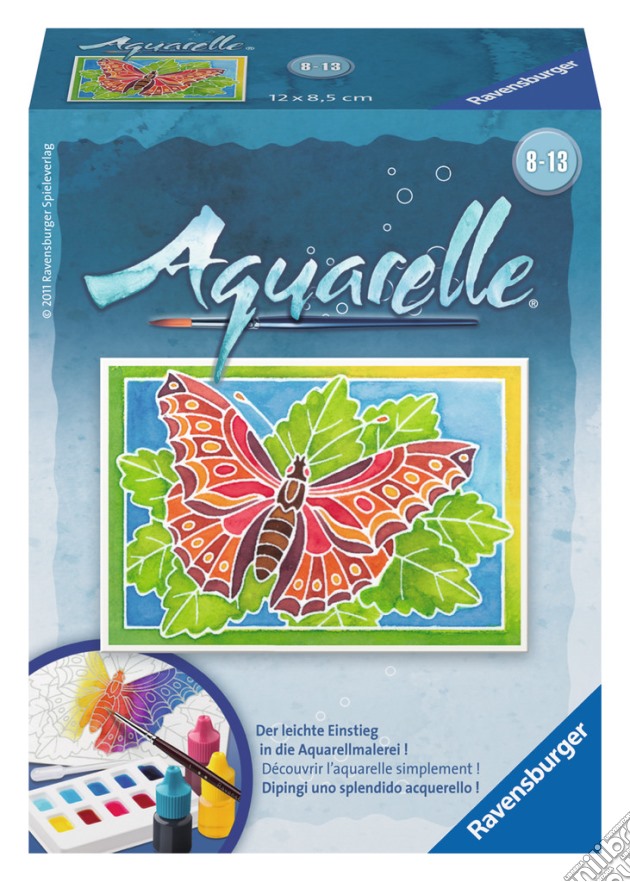 Aquarelle - serie mini - farfalla gioco di RAVENSBURGER