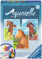 Aquarelle - serie midi - cavalli giochi