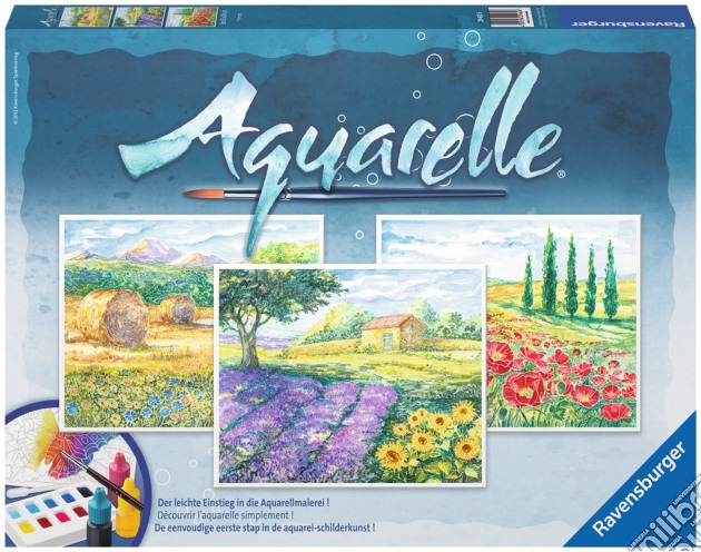 Aquarelle - serie maxi - paesaggi gioco di RAVENSBURGER