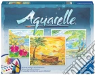 Aquarelle - serie maxi - spiaggia paradisiaca giochi
