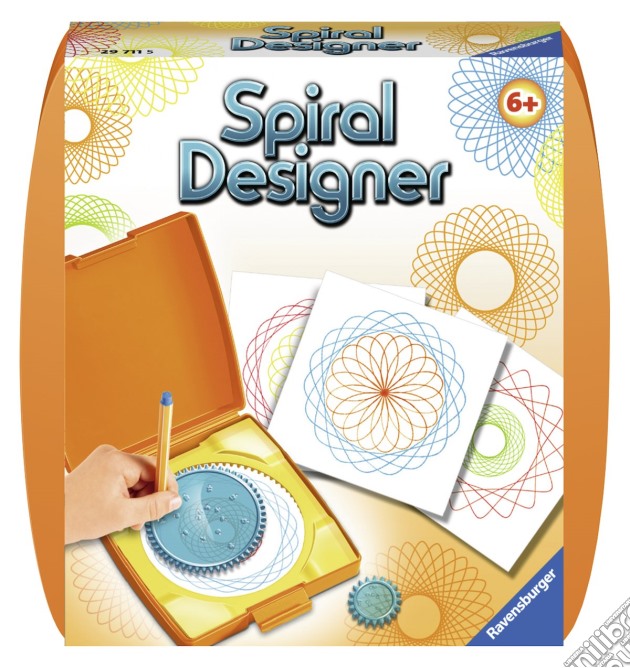 Ravensburger: 29711 - Spiral Designer Oranje gioco