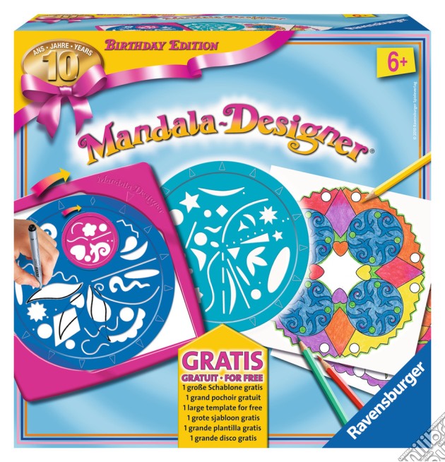 Mandala designer birthday edition  gioco di RAVENSBURGER