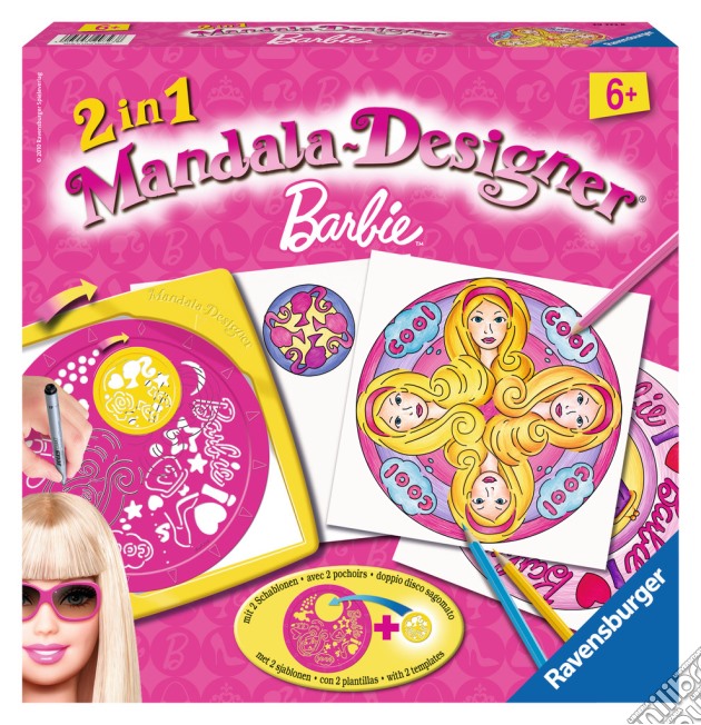 Mbr 2in1 mandala designer barbie (6+ anni) gioco di RAVENSBURGER
