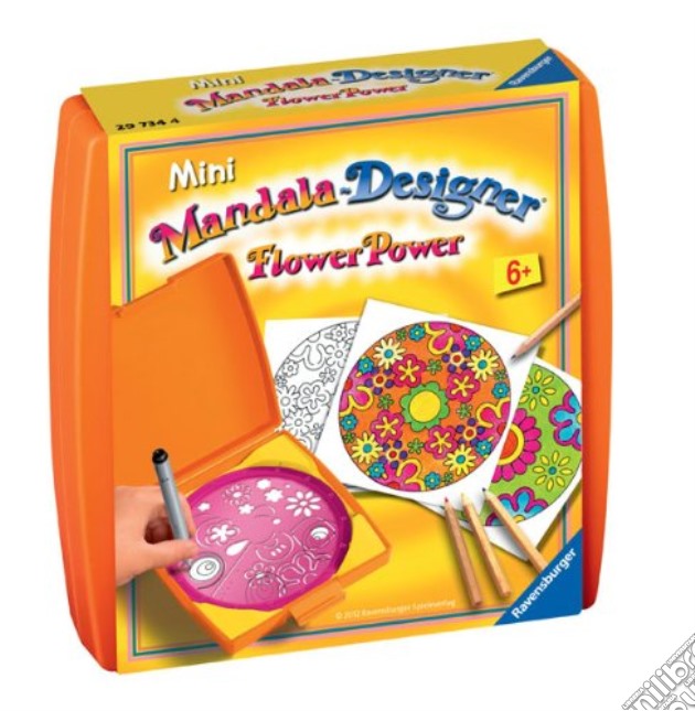 Mandala Designer Mini: Flower Power gioco di Ravensburger