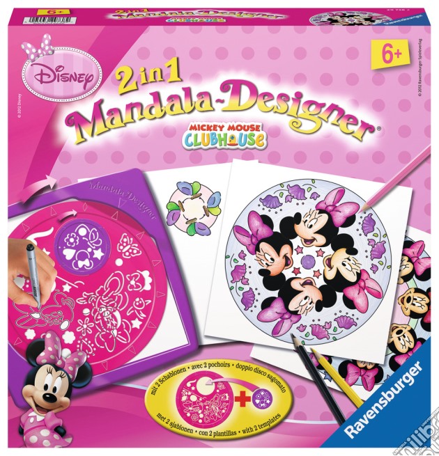 Mandala Designer - La Casa Di Topolino - Minnie gioco di RAVENSBURGER