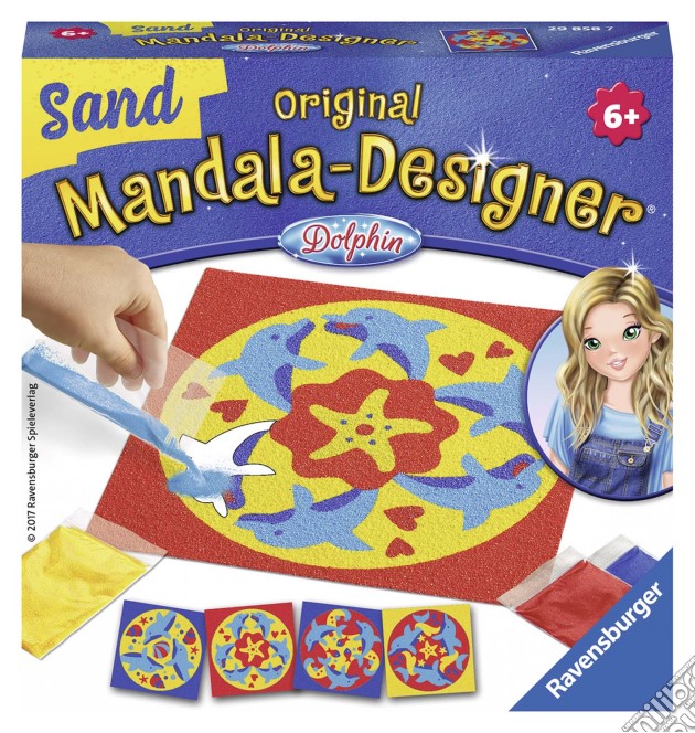 Ravensburger 29858 - Mandala Designer - Sand - Mini - Delfini gioco di Ravensburger