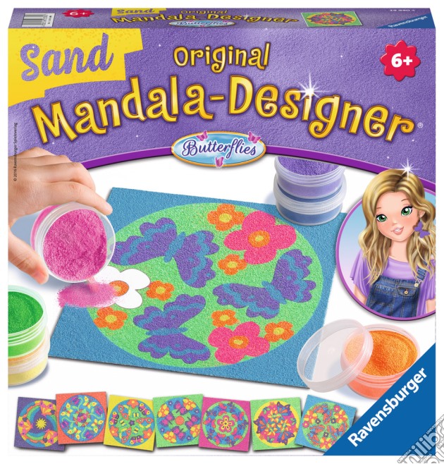 Ravensburger 29901 - Mandala Designer - Sand - Butterflies gioco di Ravensburger