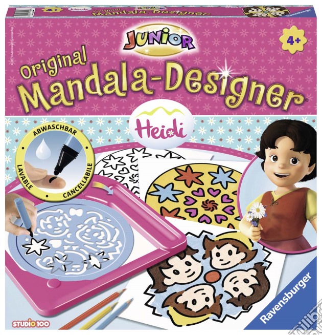 Ravensburger 29989 - Mandala Designer - Junior - Heidi gioco di Ravensburger